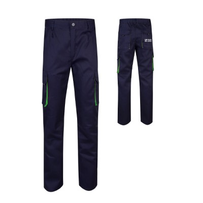 Pantalón de trabajo de sarga con varios bolsillos 200 g/m2 