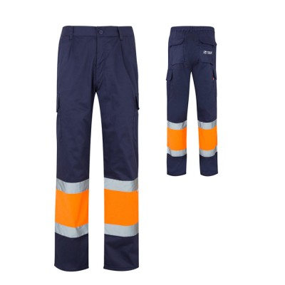 Pantalón laboral de sarga de poliéster y algodón 210 g/m2 