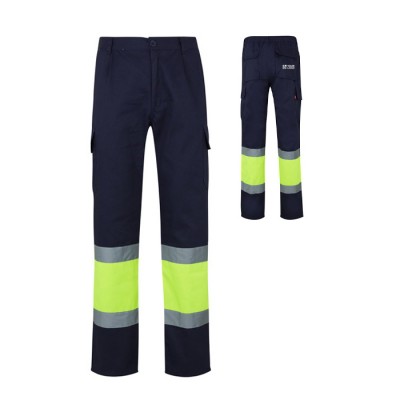 Pantalón laboral extra grande de alta visibilidad 210 g/m2 