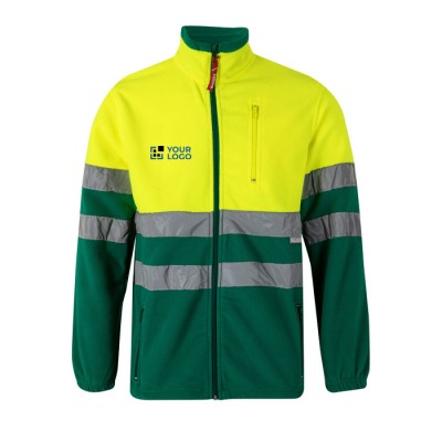 Chaqueta polar de trabajo unisex con reflectantes 280 g/m2 