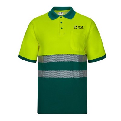 Polo de trabajo en piqué de manga corta algodón y poliéster 150 g/m2 