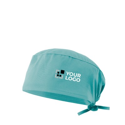 Gorro sanitario de sarga en poliéster y algodón 190 g/m2
