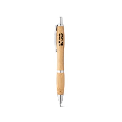 Bolígrafo de bambú y metal vista principal