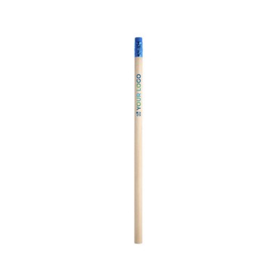 Lápiz de madera natural con parte superior y goma dureza HB