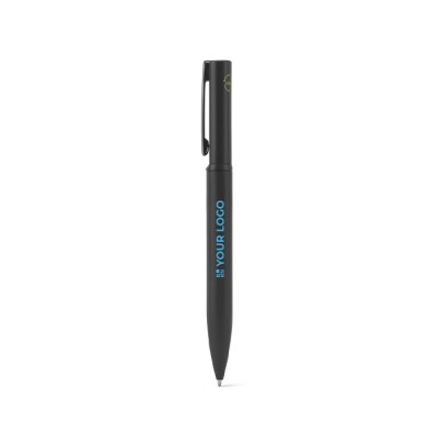 Bolígrafo de metal 60% reciclado elegante con clip y tinta azul