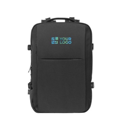 Mochila de viaje de poliéster reciclado denso para portátil 17,3"