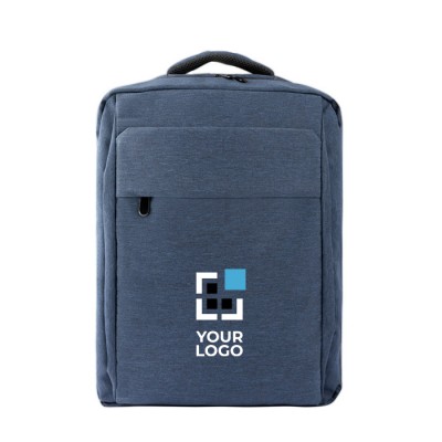 Mochila acolchada de poliéster reciclado para portátil de 15,6"