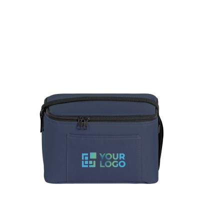 Bolsa térmica de poliéster reciclado con correa ajustable 6L
