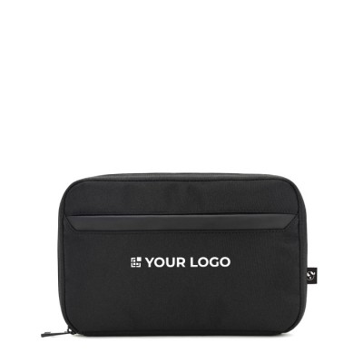 Bolsa organizadora accesorios tecnológicos en poliéster reciclado