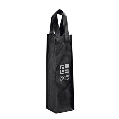 Bolsas para el vino non woven color burdeos