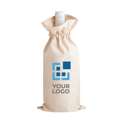 Bolsa para botellas personalizada algodón