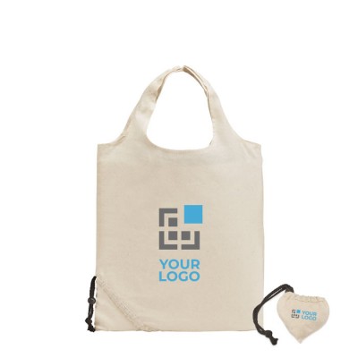 Bolsa plegable de algodón vista principal