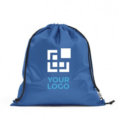 Mochila saco promocional de plástico reciclado Urban Recycled vista principal