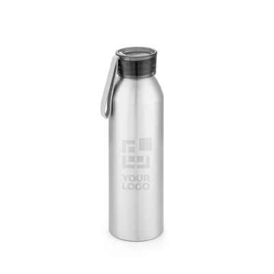 Botella de aluminio antifugas con asa de silicona 660ml Alu Cool