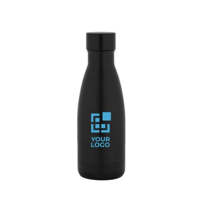 Botella termo de acero inoxidable 93% reciclado antigoteo 400ml