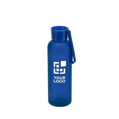 Botella de RPET con acabado mate y tapón antifugas 600ml
