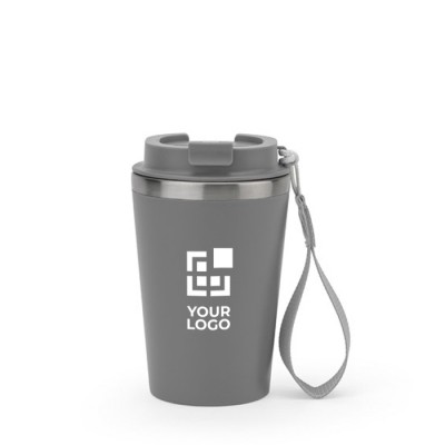 Vaso de viaje en acero reciclado con aislamiento al vacío 460ml