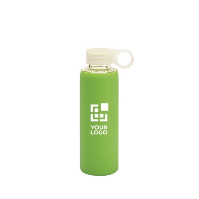 Botellas deportivas de cristal con logo vista principal Botellas deportivas de cristal con logo vista principal