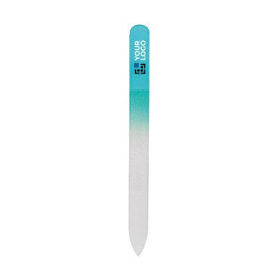 Lima de vidrio para uñas personalizada