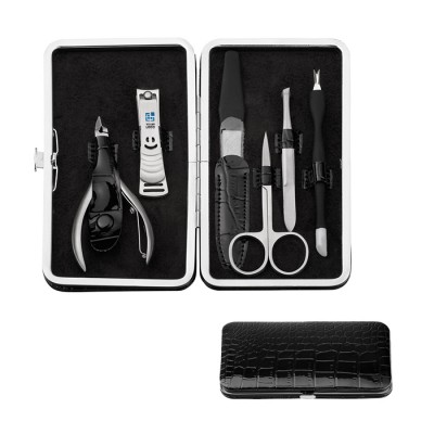 Kit de manicura de 6 accesorios color negro