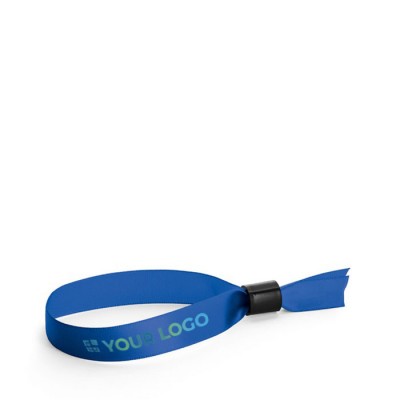 Pulsera de raso suave y brillante con cierre de seguridad