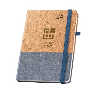 Agendas A5 personalizadas de corcho