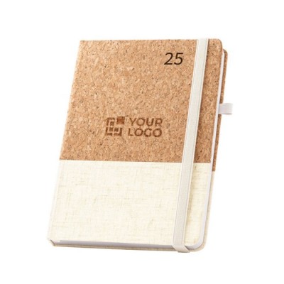 Agendas A5 personalizadas de corcho