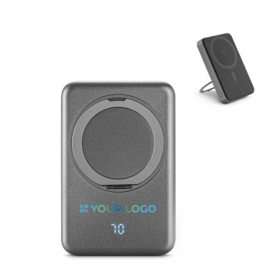 Batería externa ecológica magnética con soporte anillo 10000 mAh