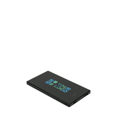 Batería externa delgada y resistente de acero inoxidable 5.000 mAh