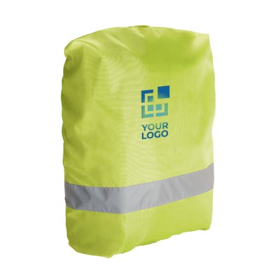 Protección reflectante para mochila color amarillo