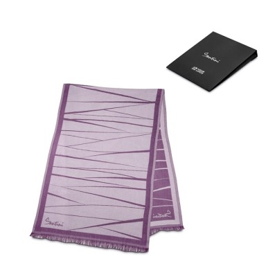 Pañuelo elegante de mujer hecho de viscosa y poliéster 225 g/m2 vista principal Pañuelo elegante de mujer hecho de viscosa y poliéster 225 g/m2 vista principal