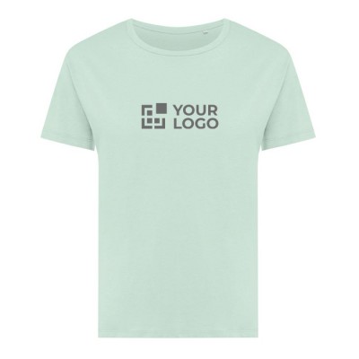 Camiseta de mujer de algodón reciclado slim fit 160 g/m2 Iqoniq