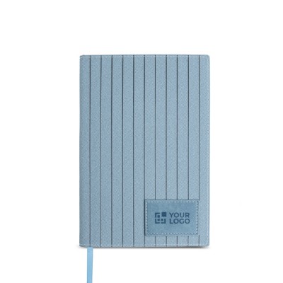 Libreta de PU texturizado y parche personalizable A5 hojas lisas Libreta de PU texturizado y parche personalizable A5 hojas lisas