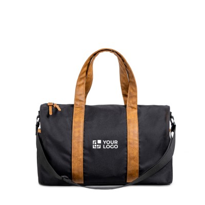 Bolso de RPET resistente al agua con cierre magnético y bolsillo Bolso de RPET resistente al agua con cierre magnético y bolsillo