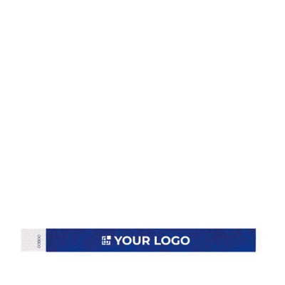 Pulsera de tyvek ideal para festivales resistente al agua vista principal
