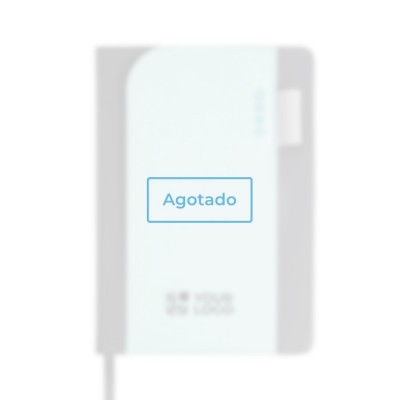 Agenda diaria en español y portugués con soporte para bolígrafo A5 - agotado