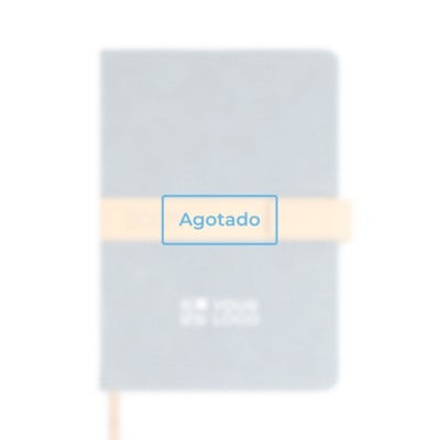 Agenda de vista diaria en español y portugués con tapa nubuck A5 - agotado Agenda de vista diaria en español y portugués con tapa nubuck A5 - agotado