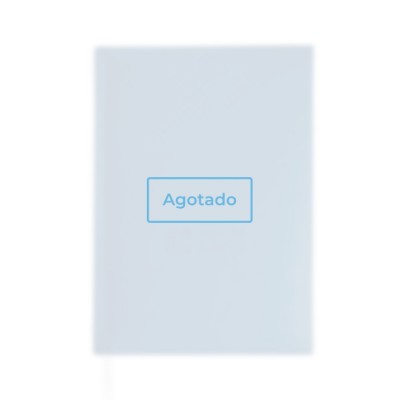 Agenda con vista semanal en español y portugués y páginas de papel marfil A5+ - agotado