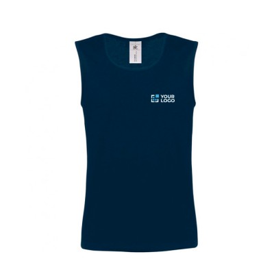 Camiseta sin mangas de algodón para hombre 145 g/m2 B&C 