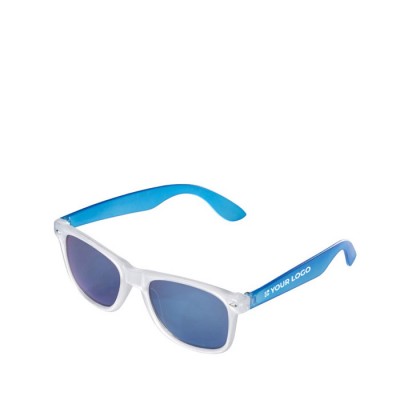 Gafas de sol de colores neon con marcos efecto glace protección UV400