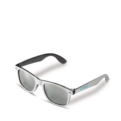 Gafas de sol bicolor con marcos de color con protección UV400