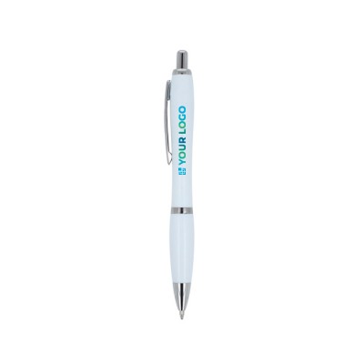 Bolígrafo de ABS personalizable antibacteriano tinta azul Colors