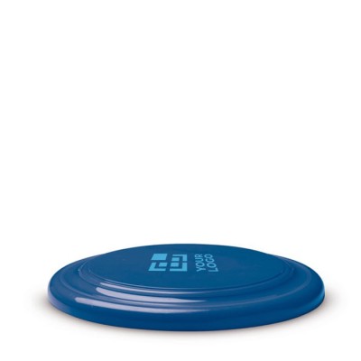 Clásico frisbee de plástico con diseño unicolor para personalizar