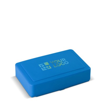 Fiambrera grande de plástico con capacidad para 8 sandwiches 1200ml