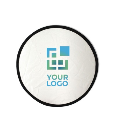 Frisbee de nylon plegable disponible en varios colores con su funda