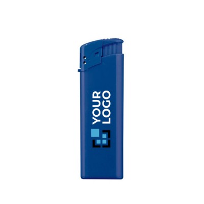 Encendedor electrónico recargable de un mismo color todo