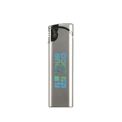 Encendedor electrónico de color plateado para personalizar