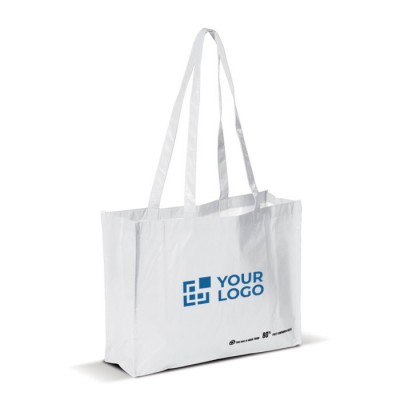 Bolsa de la compra hecha de material reciclado RPET 110 g/m2