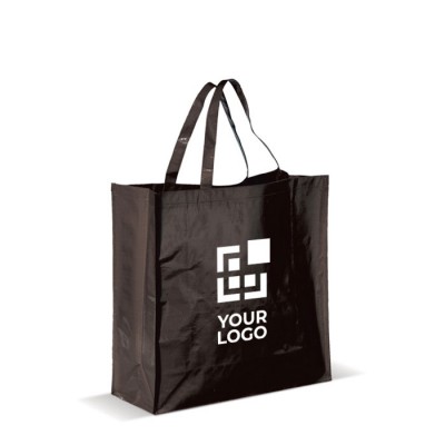 Bolsa de woven laminado con asas largas a juego y capacidad de 10kg