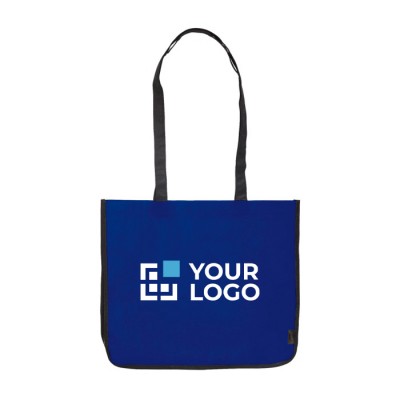 Bolsa de non-woven laminado de colores con los lados en blanco